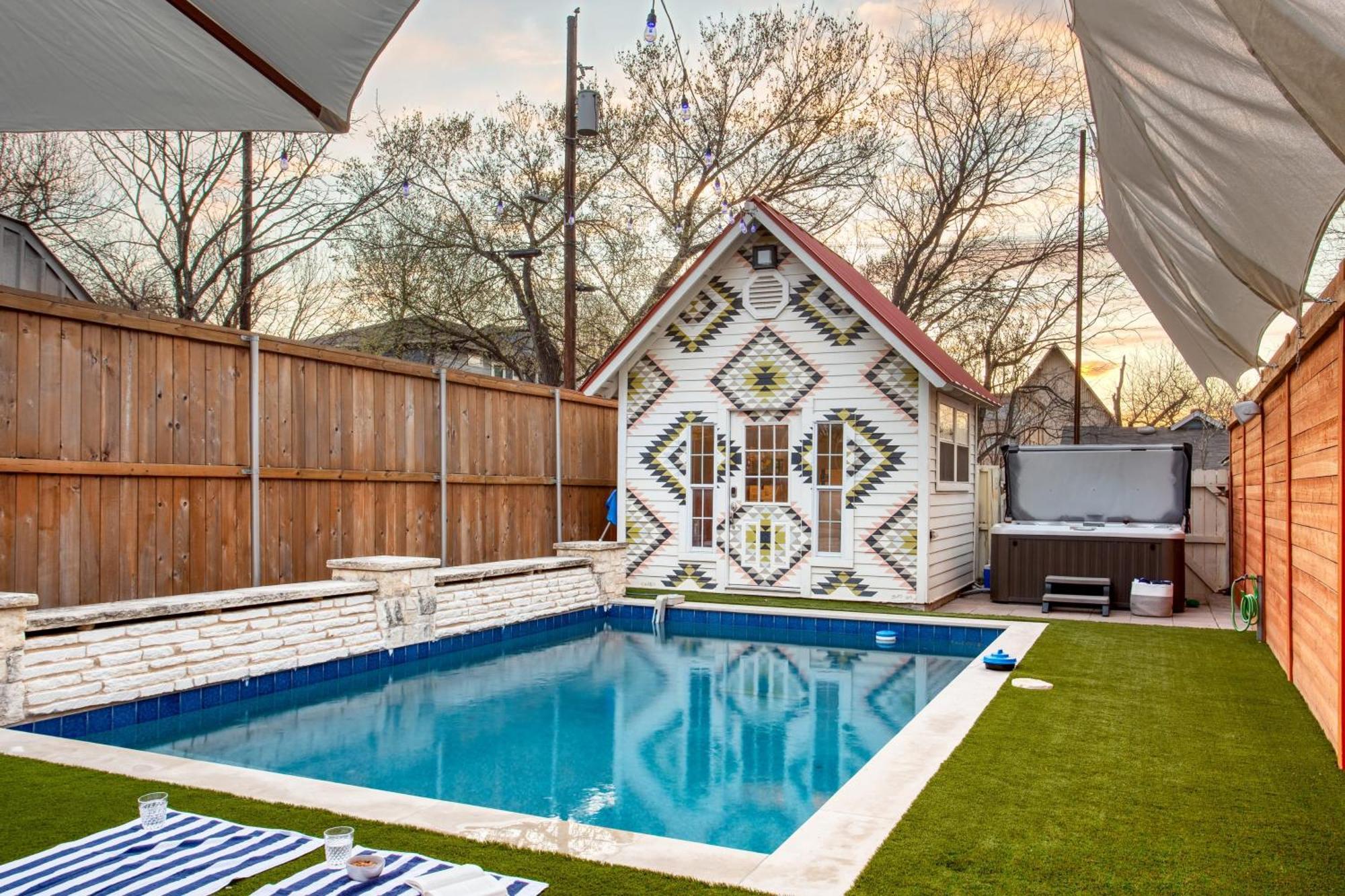 Ramsey By Avantstay Modern Character Home In Austin W Pool Luaran gambar